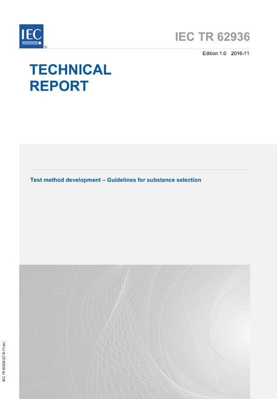 Cover IEC TR 62936:2016